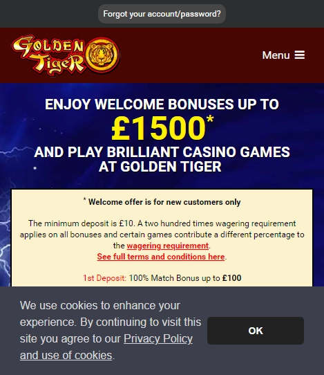 Golden Tiger Casino